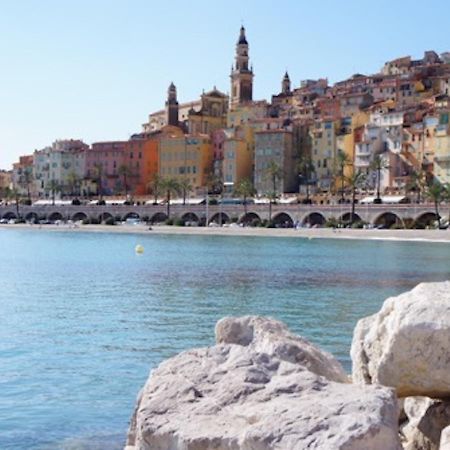 Studio La Pietonne-Plage-Clim Apartment Menton Exterior photo